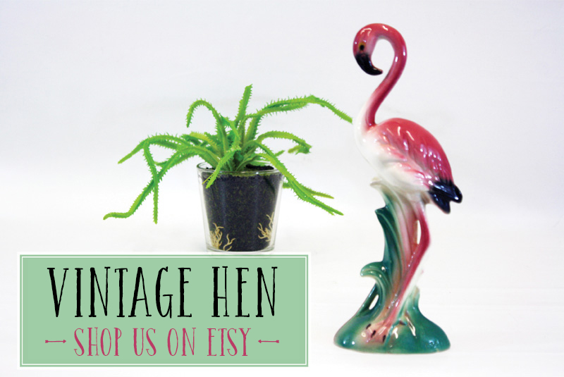 Little Red Hen- Vintage Hen-Shop Us On Etsy