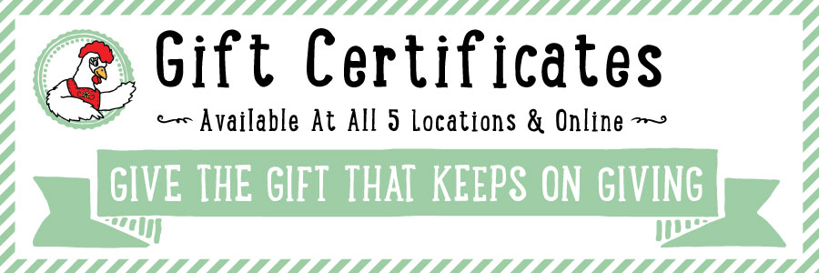 Little Red Hen- Gift Certificate